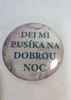 Dej mi pusíka na dobrou noc – placka