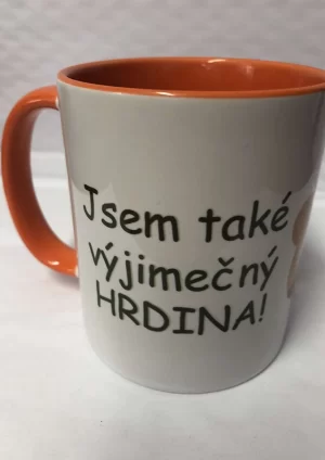 Jsem také výjimečný hrdina – hrnek