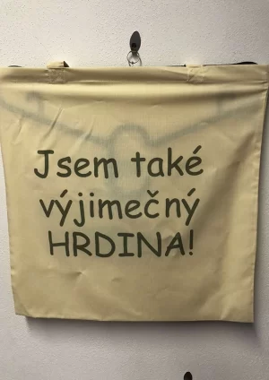 Jsem také výjimečný hrdina – taška plátěná